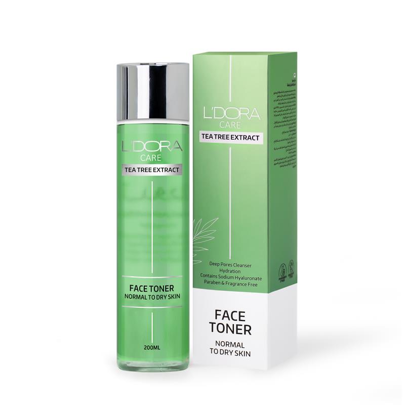 تونر پوست نرمال تا خشک لدورا کر 200 میلی لیتر