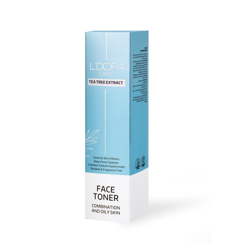 تونر پوست چرب و مختلط لدورا کر 200میلی لیتر
